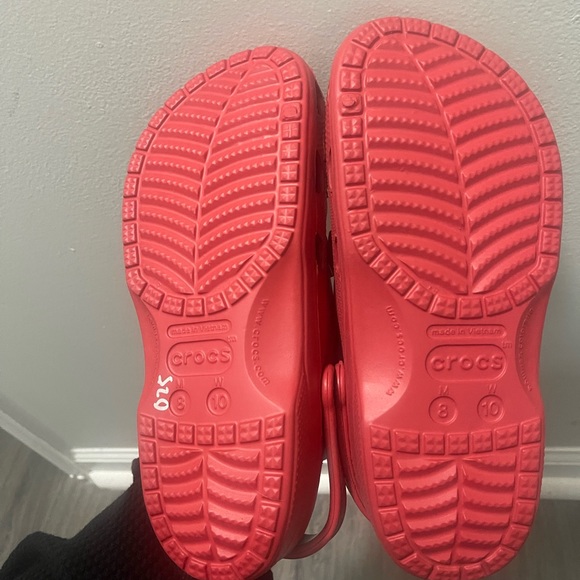Red Bling Crocs - Picture 4 of 4